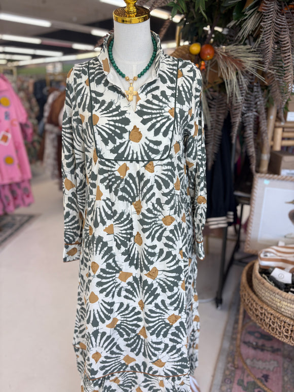 Sunburst Maxi Dress
