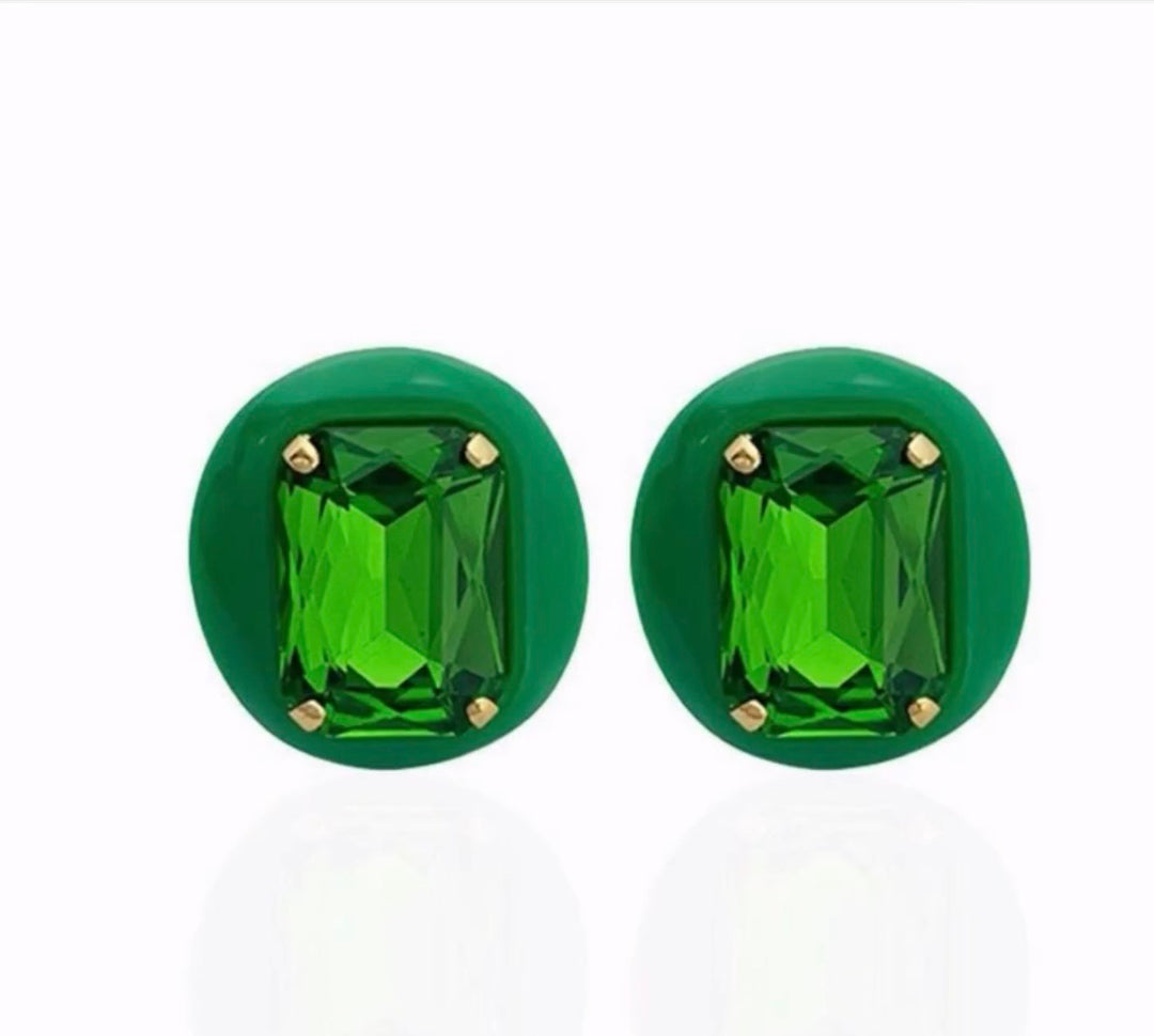 The Uptown Jewel Studs