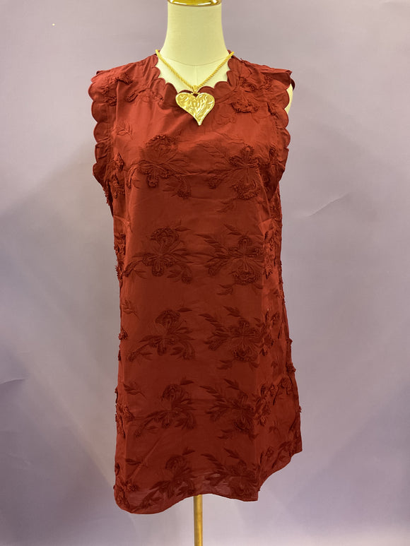 Maroon Muse Dress