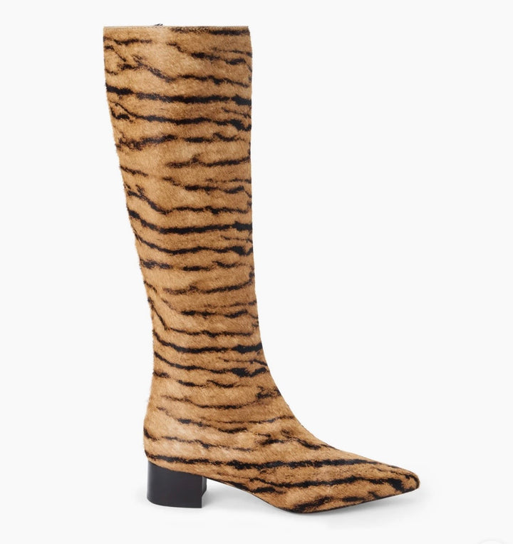 GORDON KNEE-HIGH BLOCK HEEL BOOTS