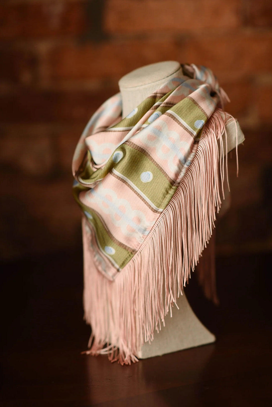TATUM JAMES DESIGNS | Dots and Stripes Scarf