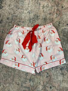 Santa Pajama Shorts