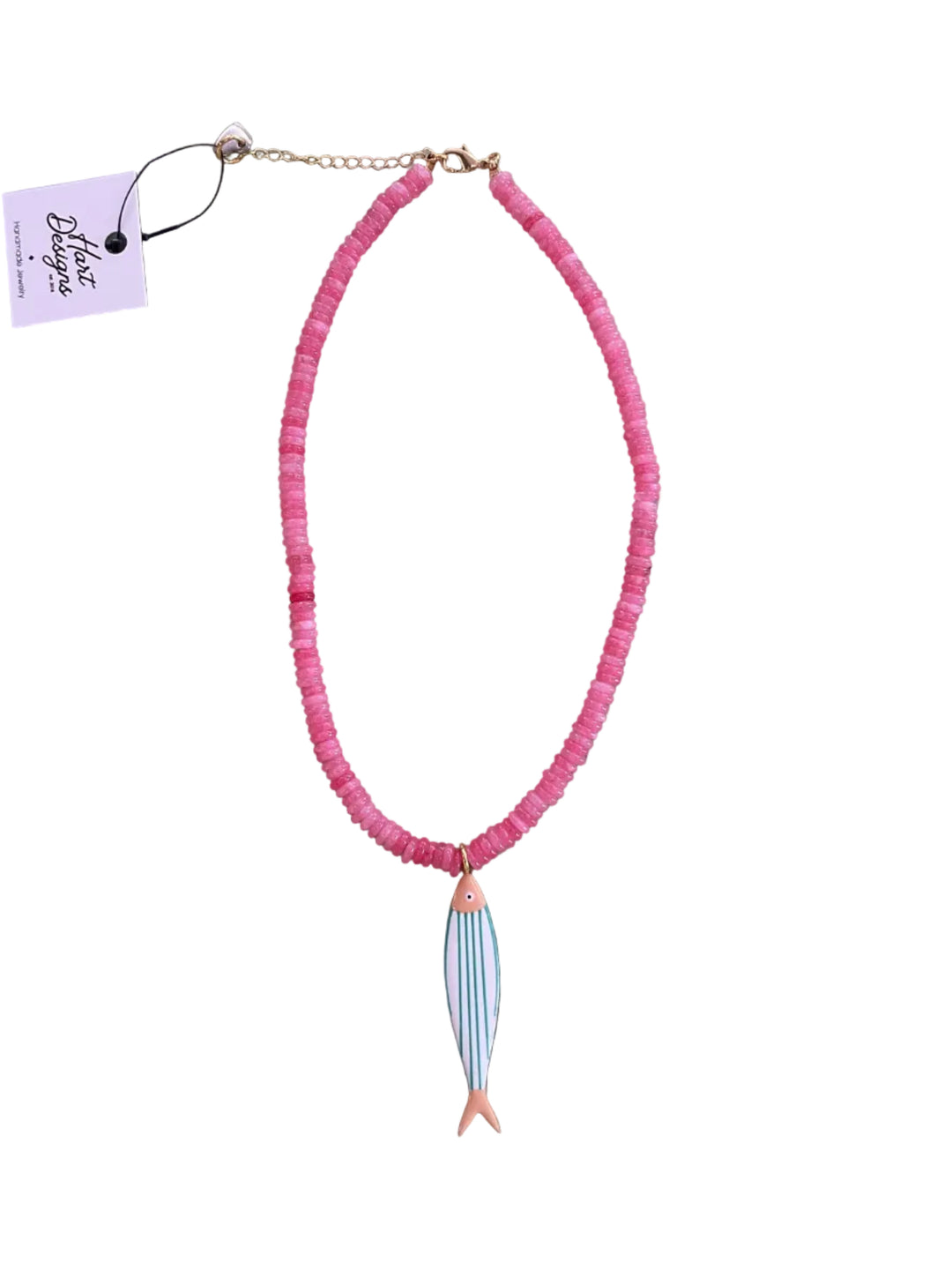Pink Splash Necklace