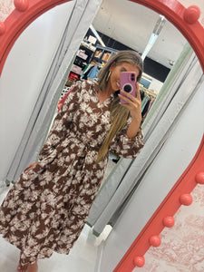 Mocha Blossom Maxi