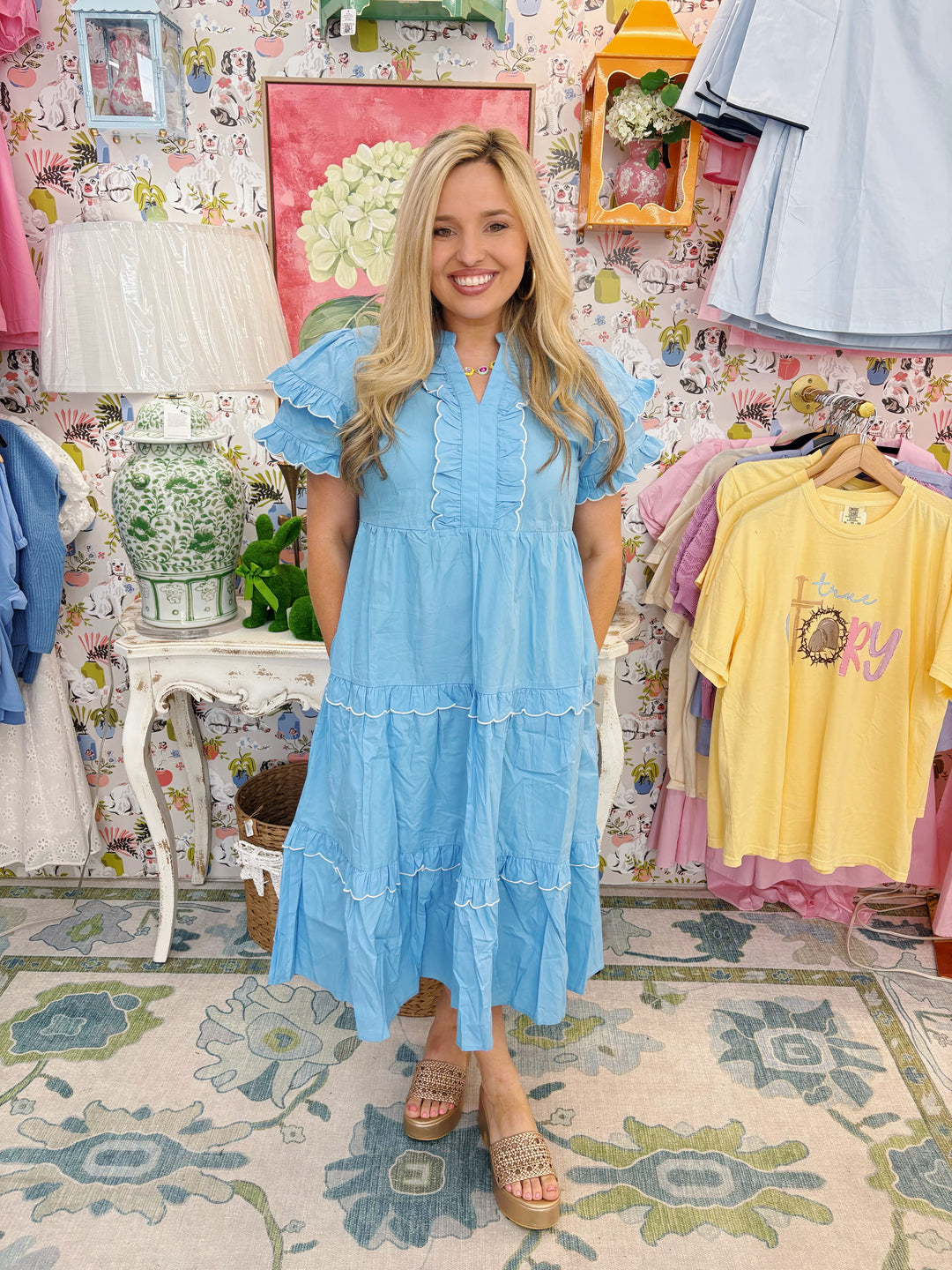 The Seaside Ruffle Dress