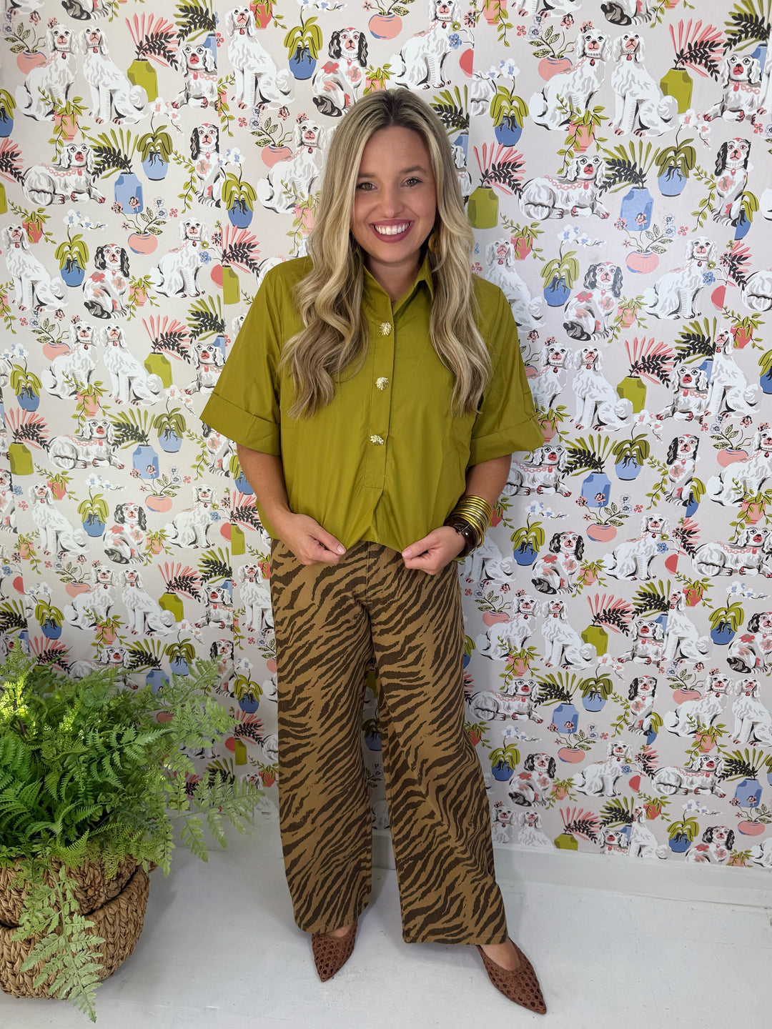 The Olive Hour Top (Plus)