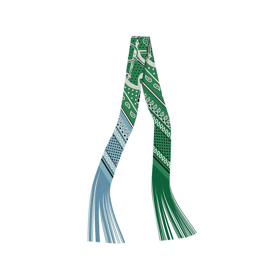 The Bluebird Trail Frilly Scarf