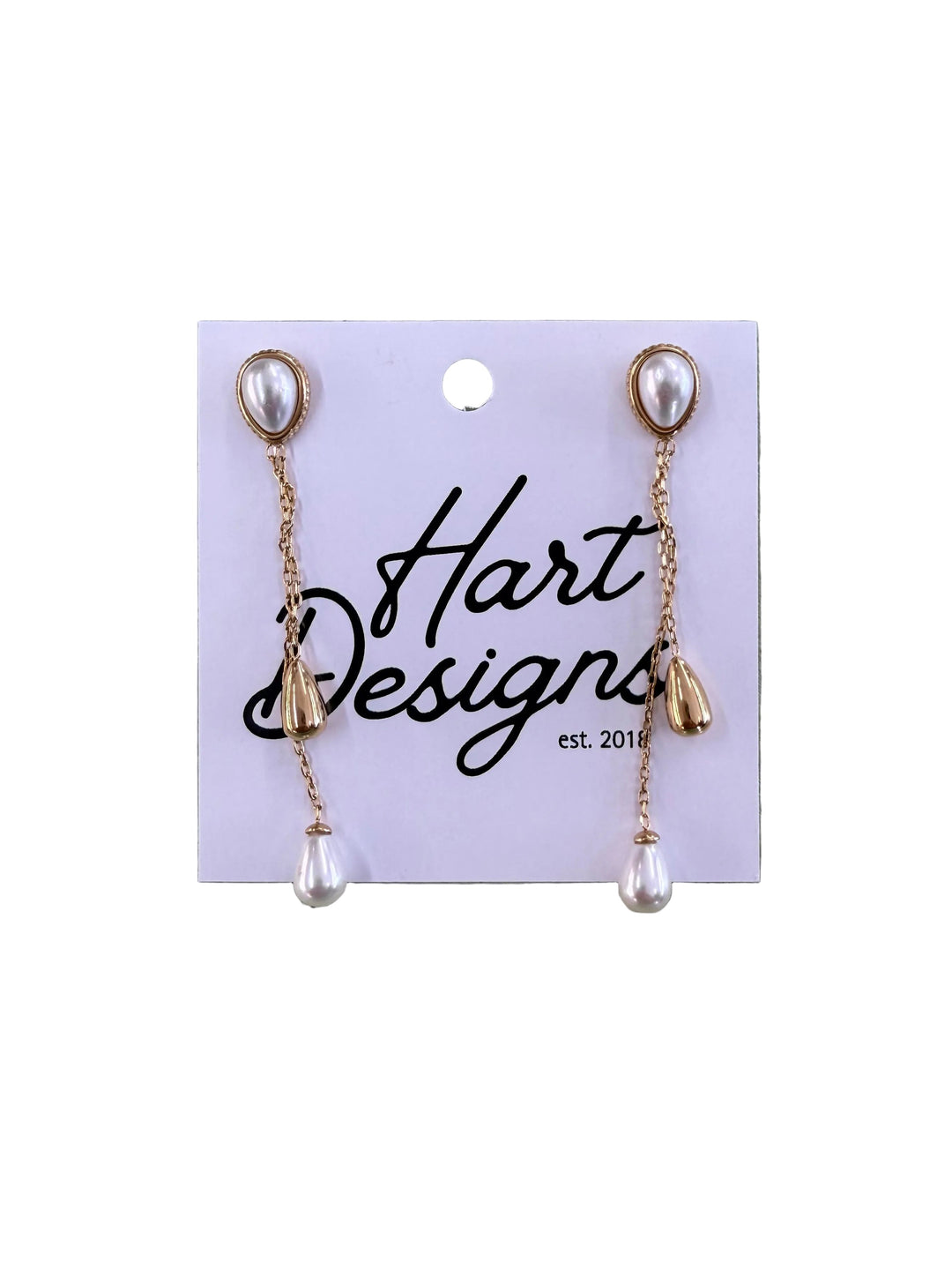 The Pearl Drop Earrings | HART DESIGNS