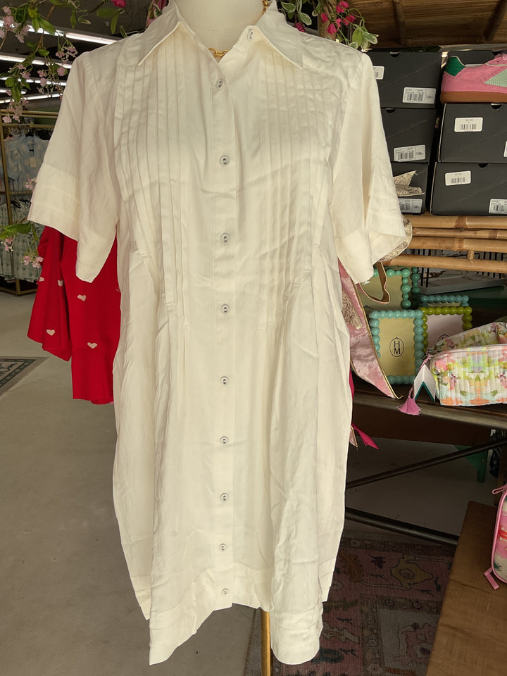 Pleated Sunday Dress