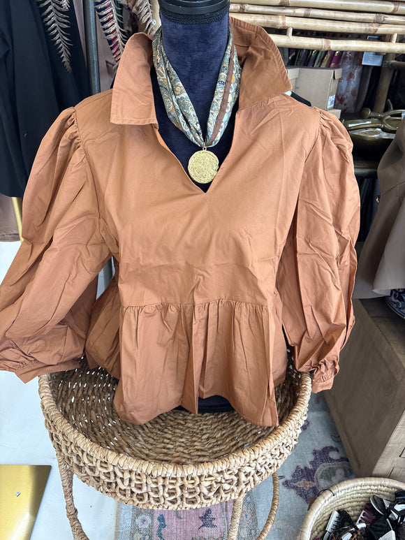 Brown Fall Top