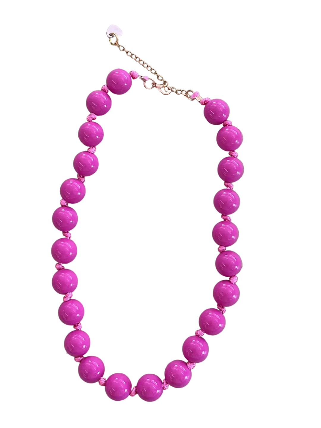 Fuchsia Pop necklace