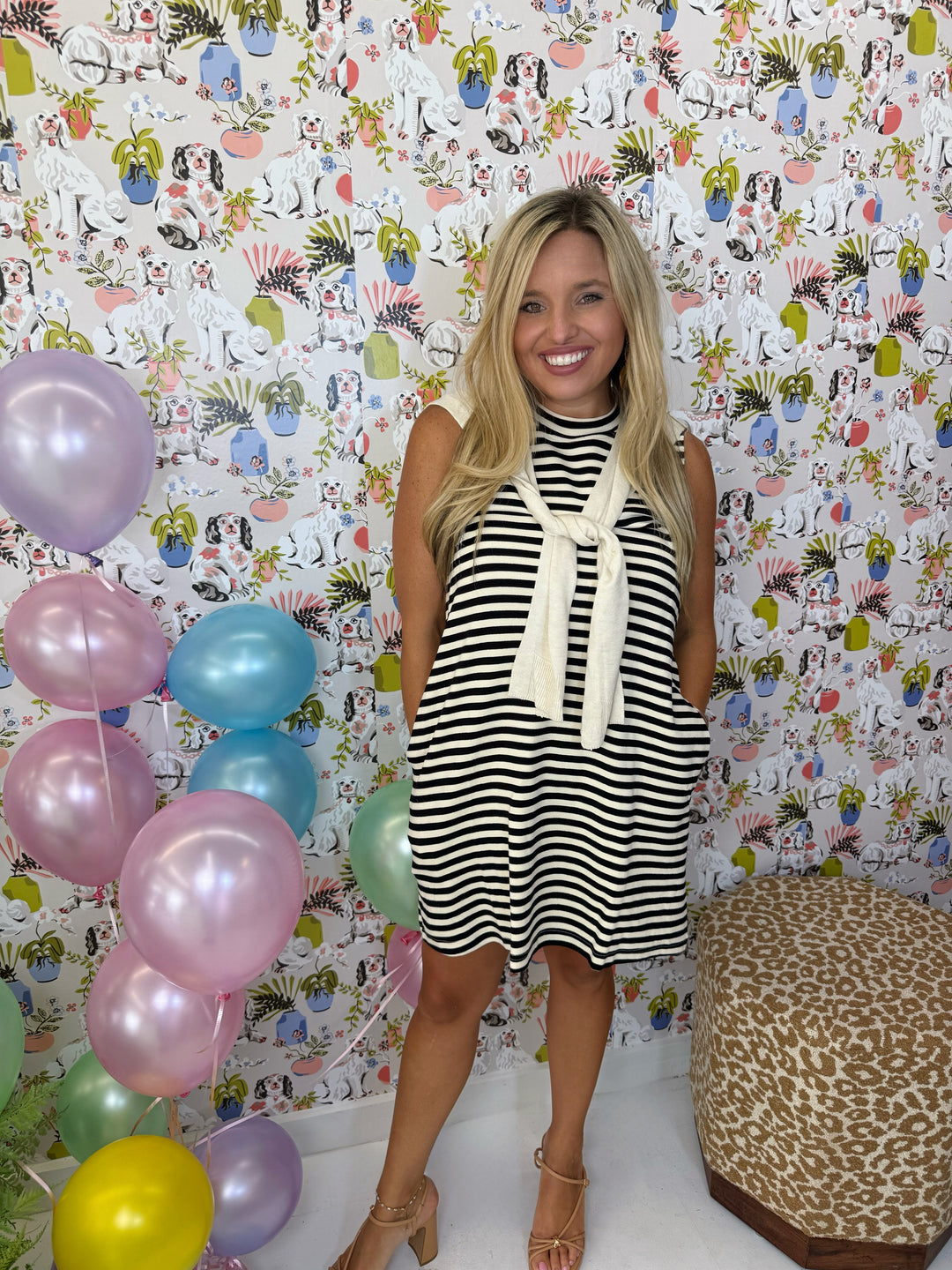 The Sutton Stripe Dress