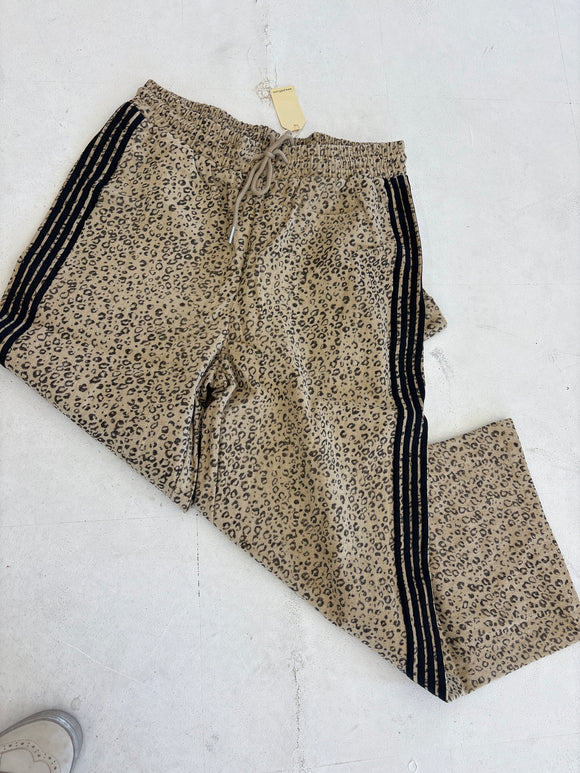 Leopard pull on pants