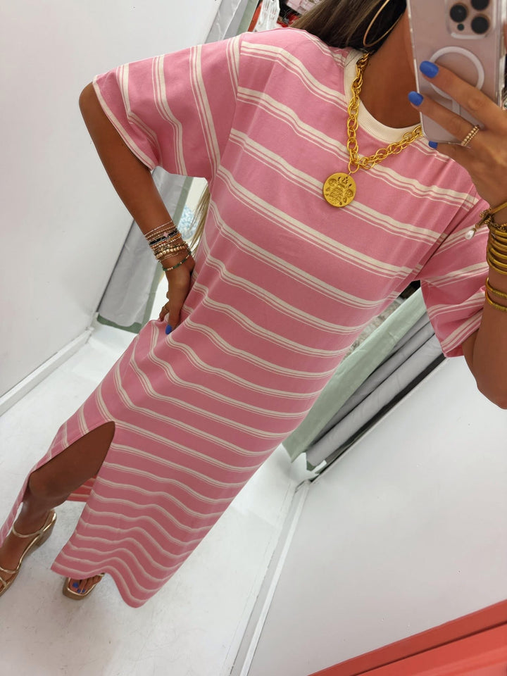 Sweet Stripe Day Dress
