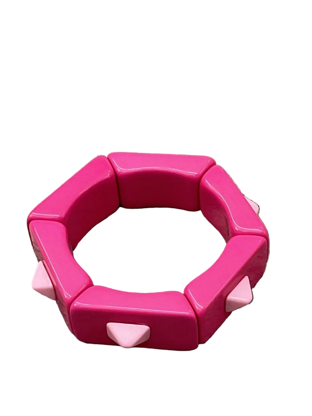 Pink Spike Pop Bracelet