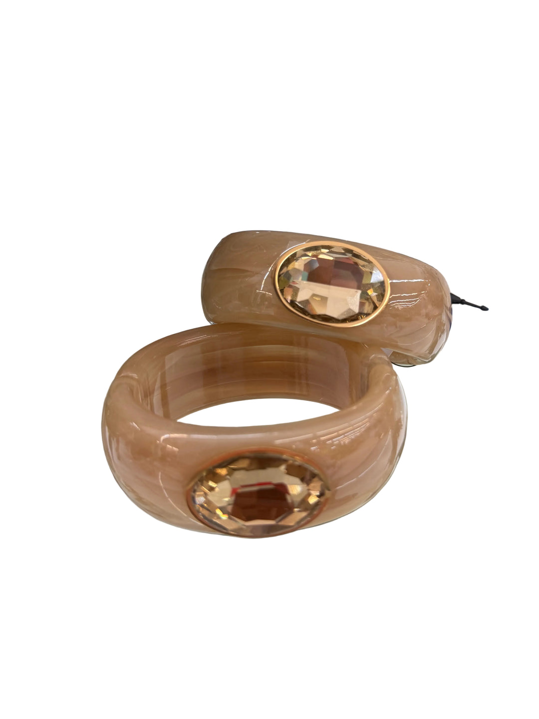 The Caramel Crystal Bangle Bracelet | HART DESIGNS