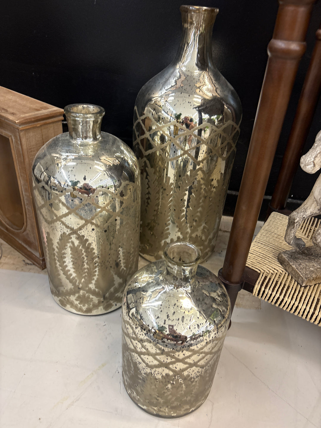Set of 3 vases