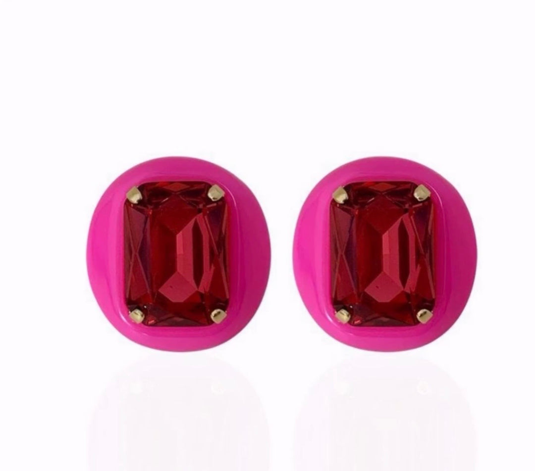 The Uptown Jewel Studs