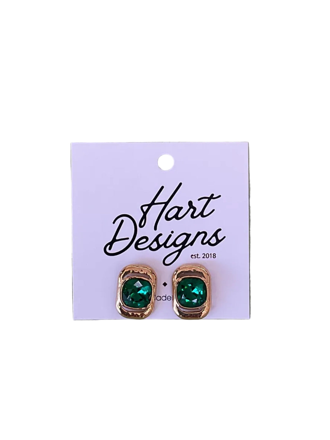 Emerald Luxe Studs