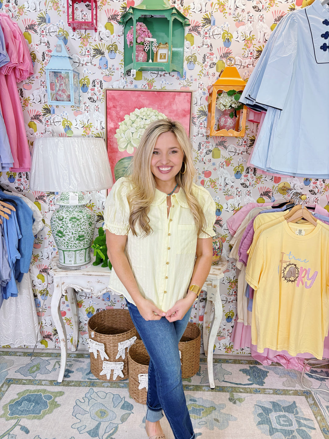 The Sunshine Stroll Blouse