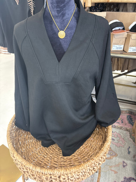 Black Vneck Sweater