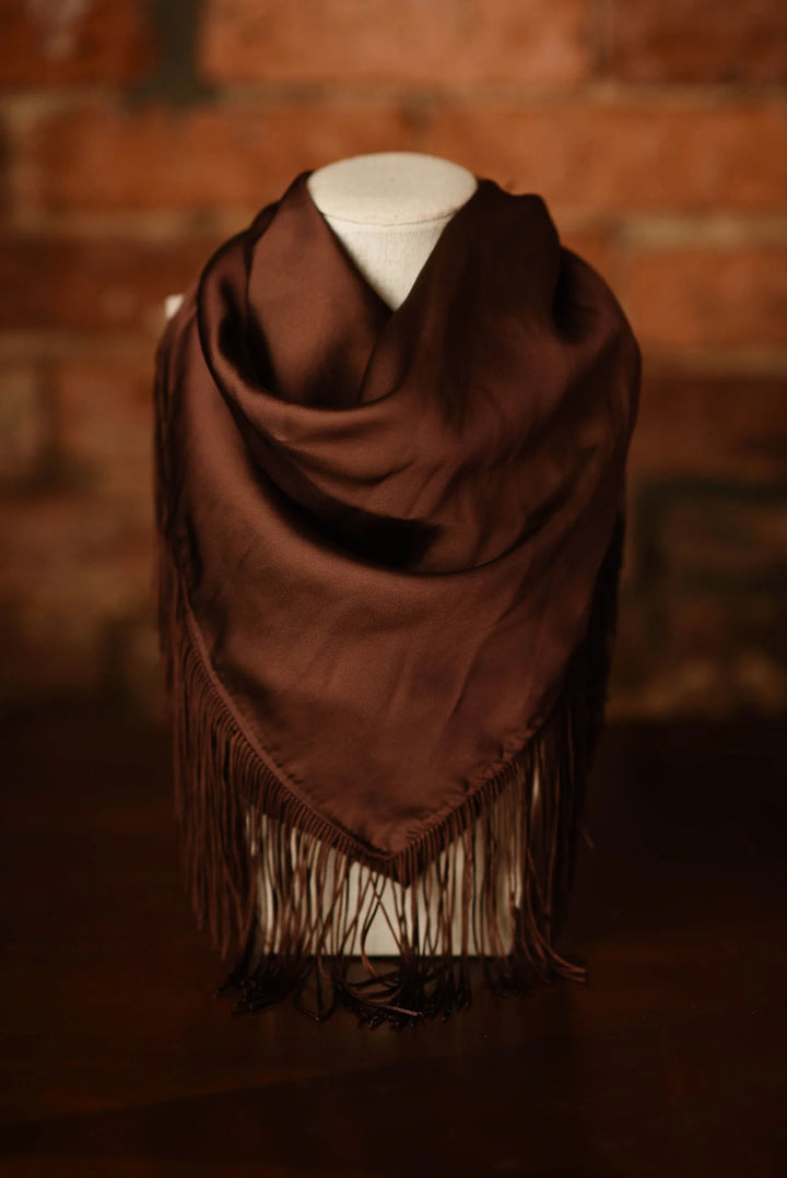 TATUM JAMES DESIGNS | Solid Fringe Scarf