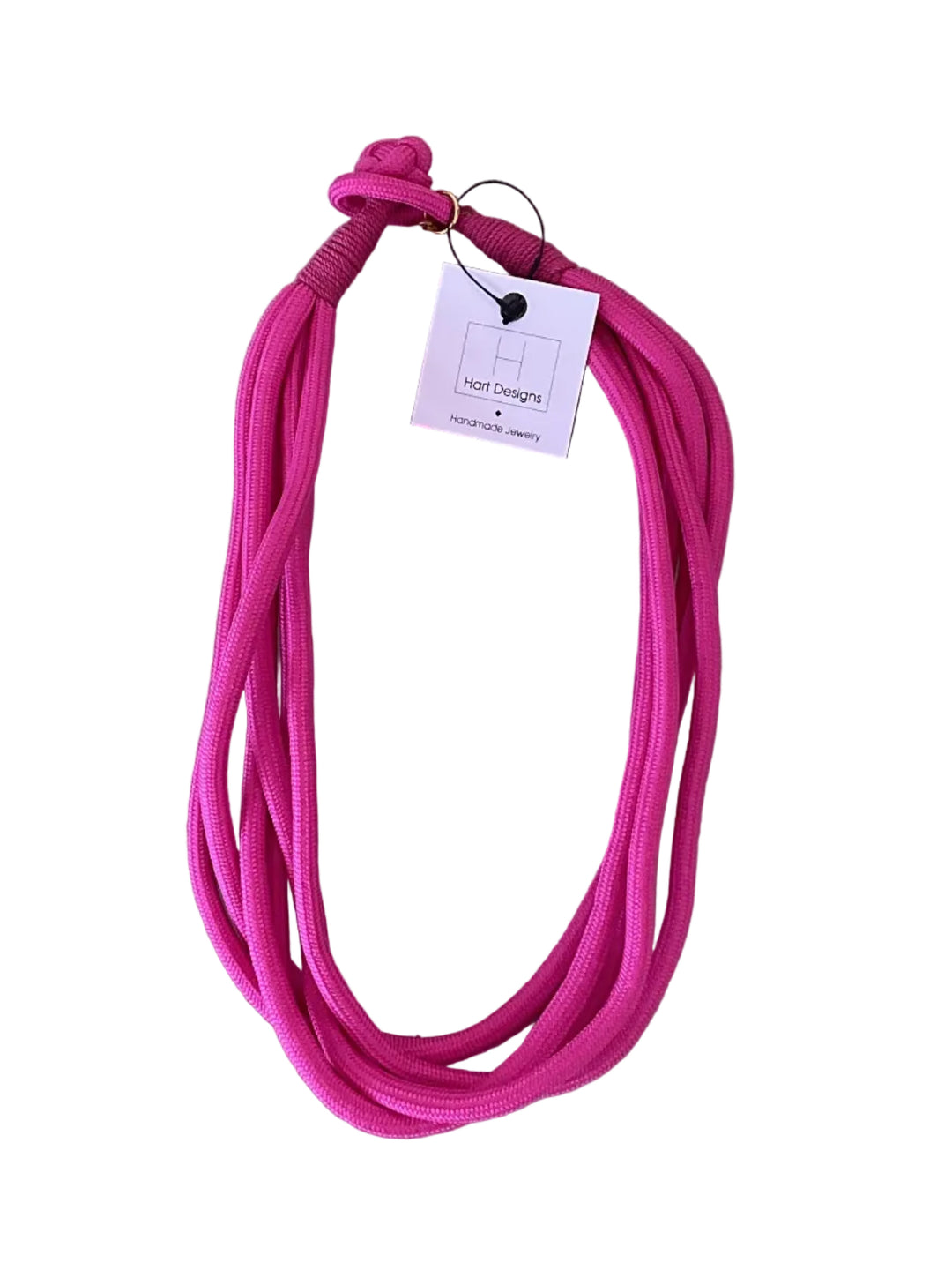 Electric Pink Statement Necklace