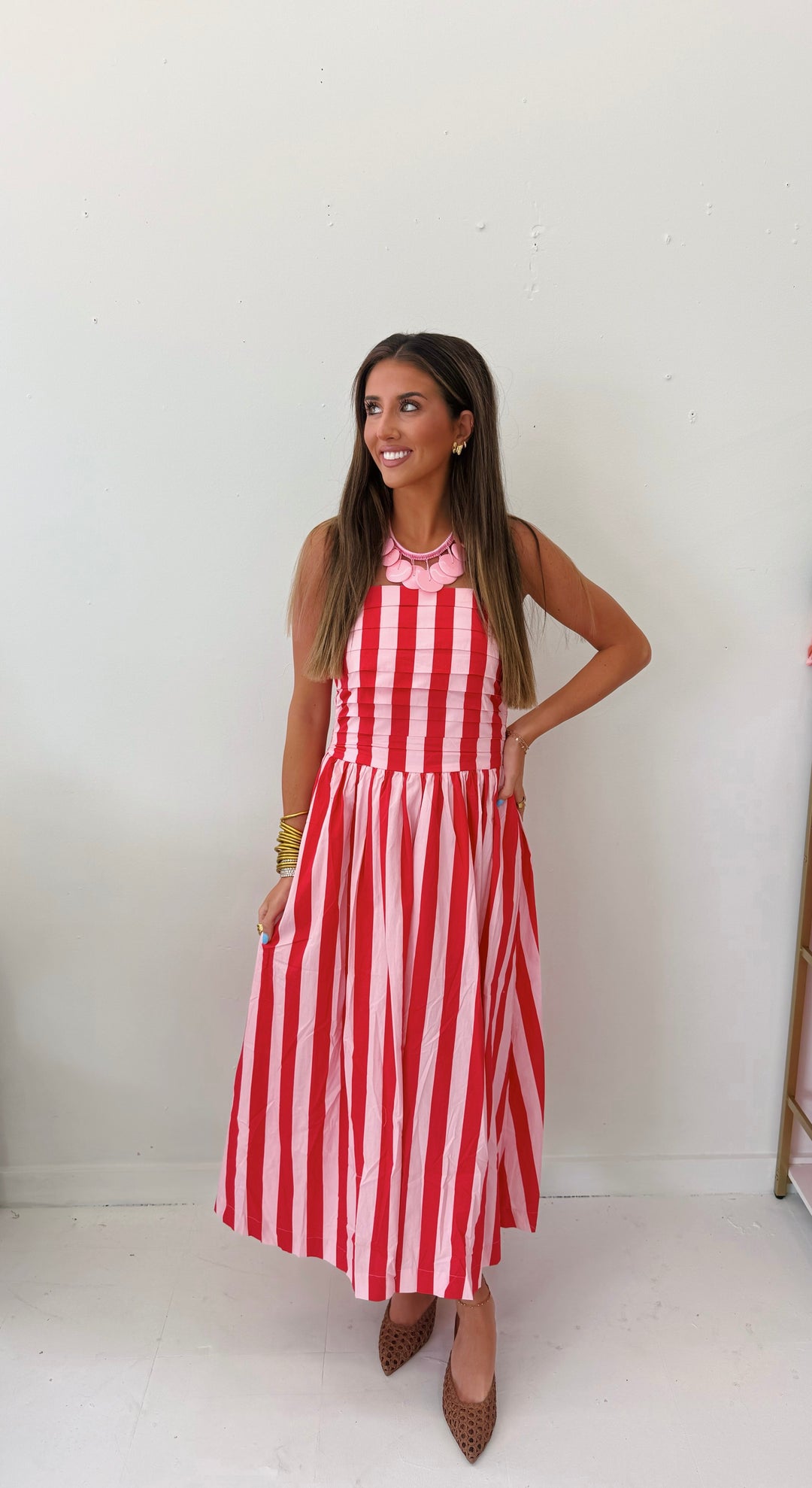 The Strawberry Sorbet Dress