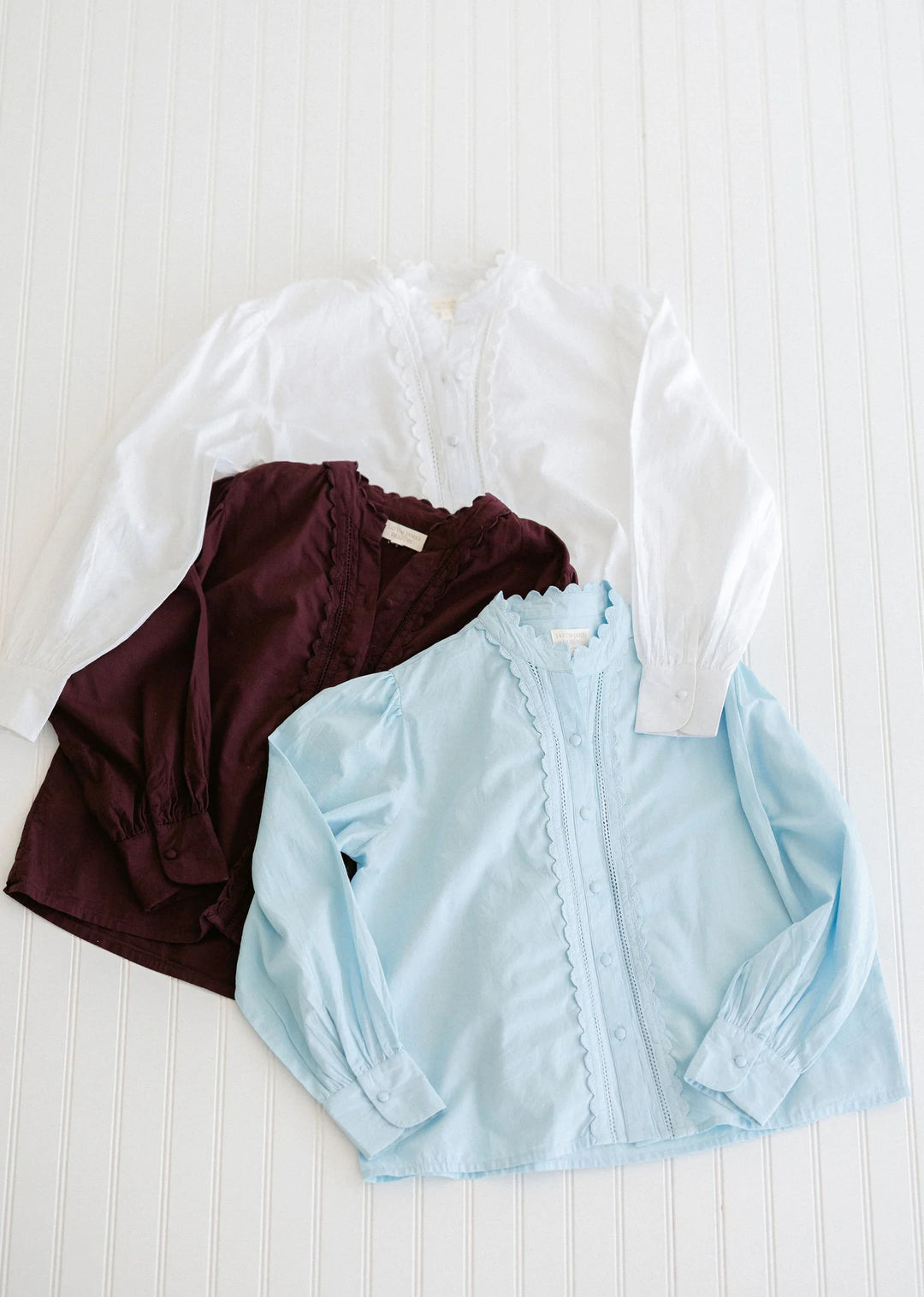 Tatum James Ivy Blouse | White