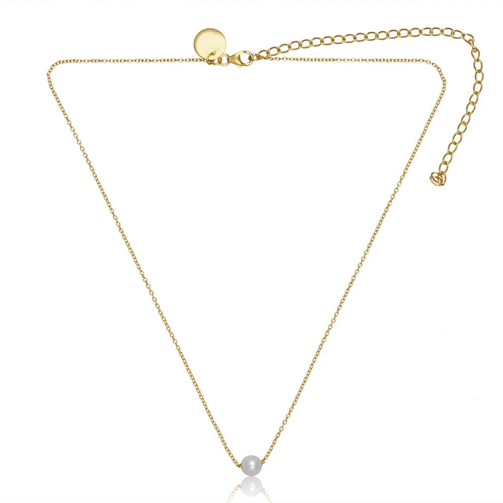 Round Pearl Necklace | TATUM JAMES DESIGNS
