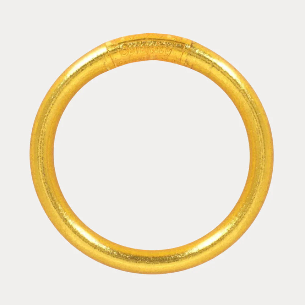GOLD TZUBBIE ALL WEATHER BANGLE SIZE LARGE