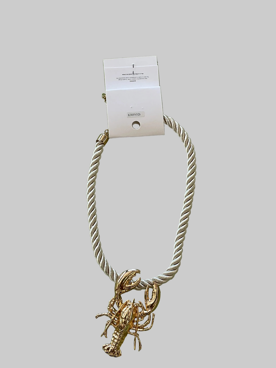 Golden Claw Necklace