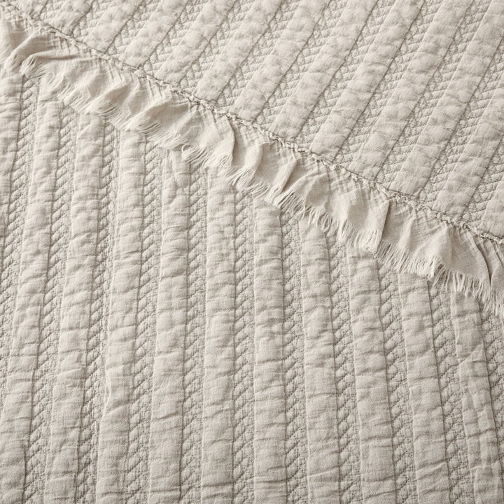 Wilhelmina Natural Quilt Set