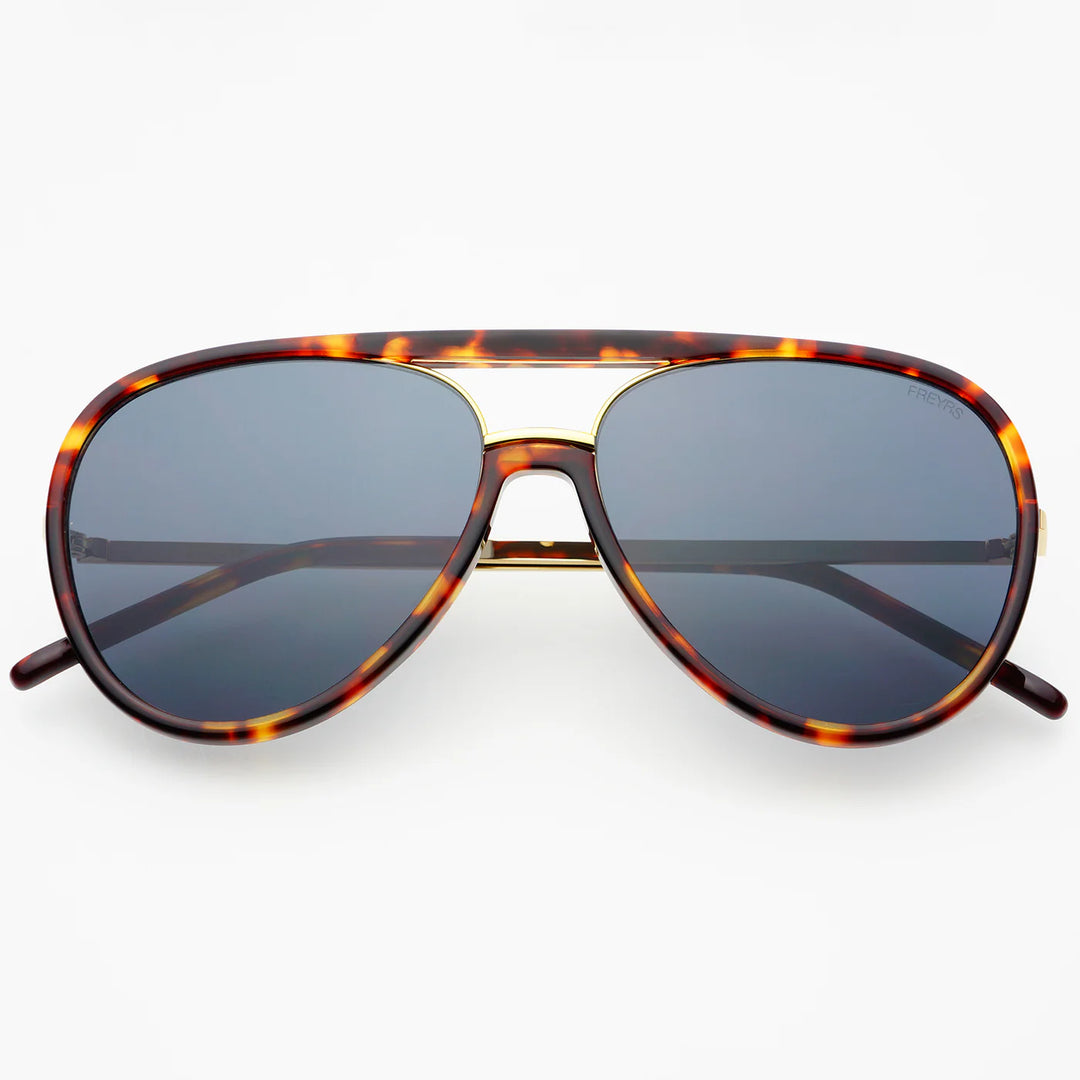 Milky Tortoise / Solid Brown Shay Sunglasses