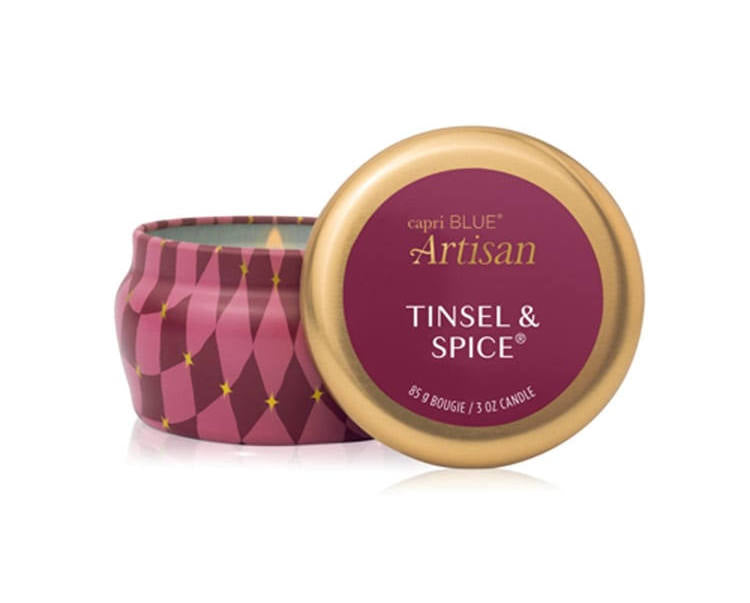 Tinsel &amp; Spice Artisan Winter Bazaar Mini Tin 3oz