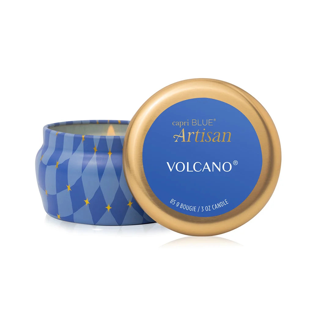 VOLCANO WINTER MINI TIN CANDLE 3oz