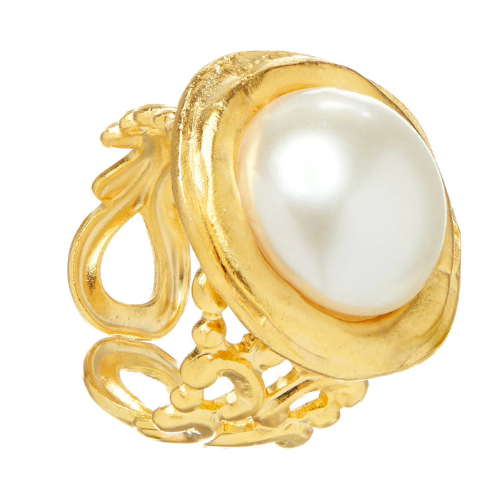 Pearl Cab Ring | Susan Shaw
