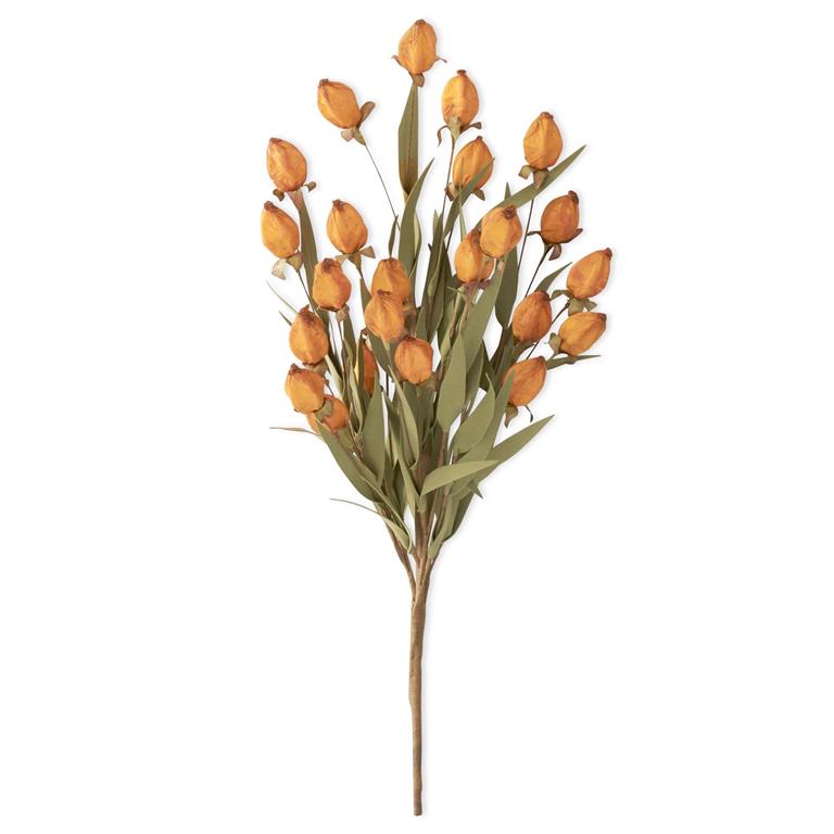 22 Inch Orange Chinese Lantern Bush