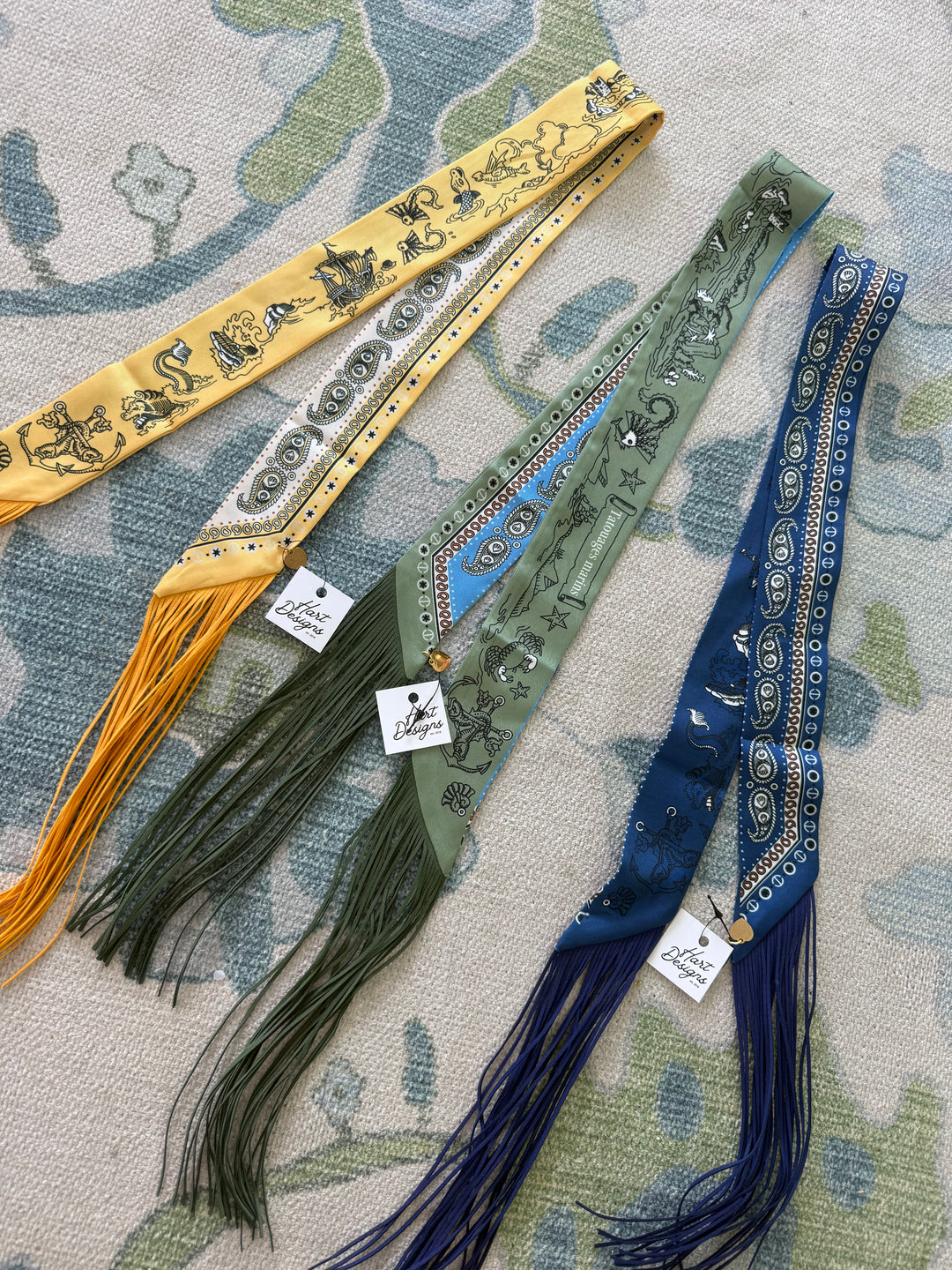 The Wild West Fringe Scarves | HART DESIGNS
