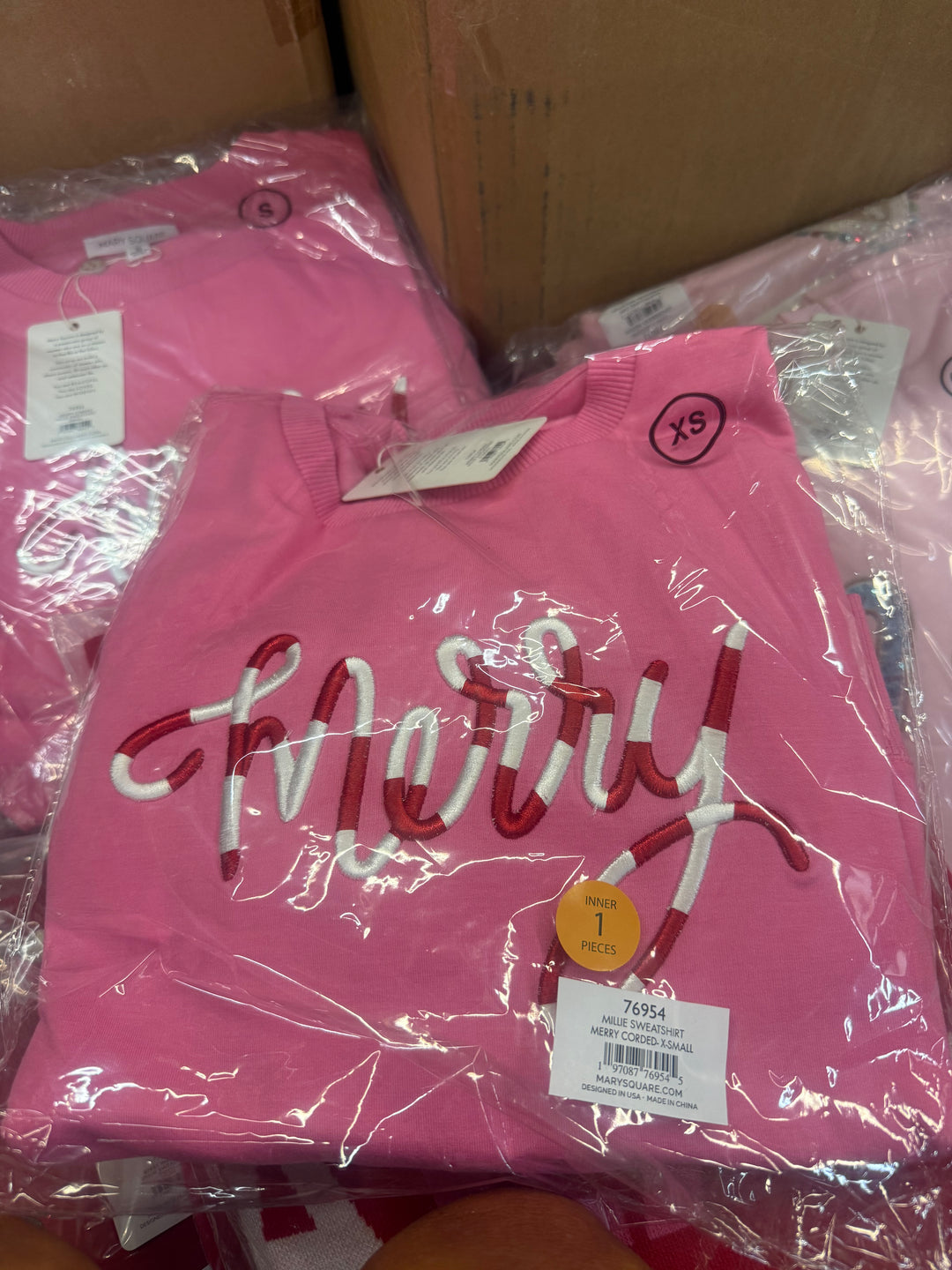 MILLIE SWEATSHIRT MERRY CORDED