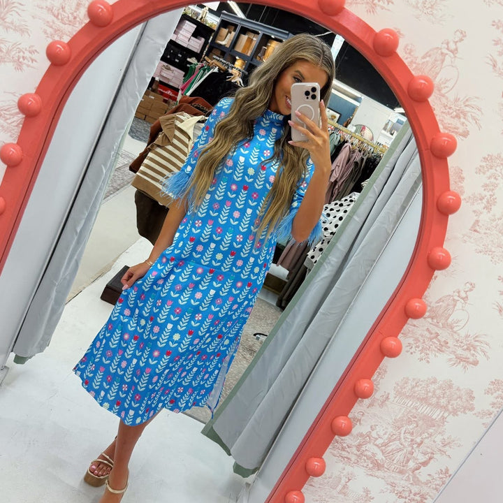 Bluebell Fern Midi Dress