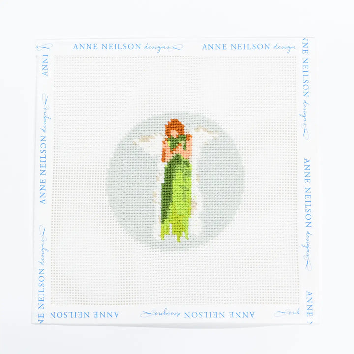 Green Angel Beginner Needlepoint Kit