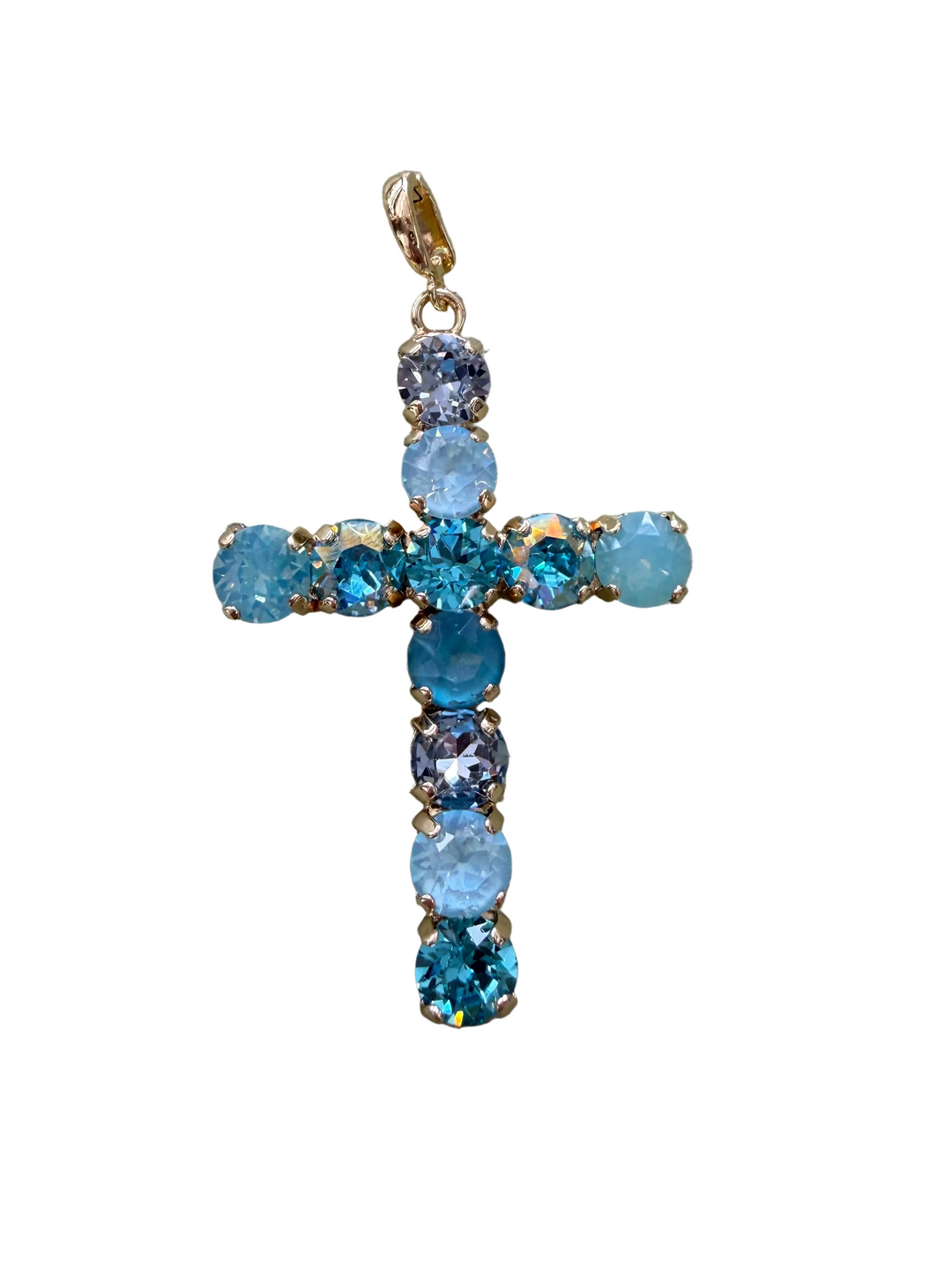 Studded Cross Pendant