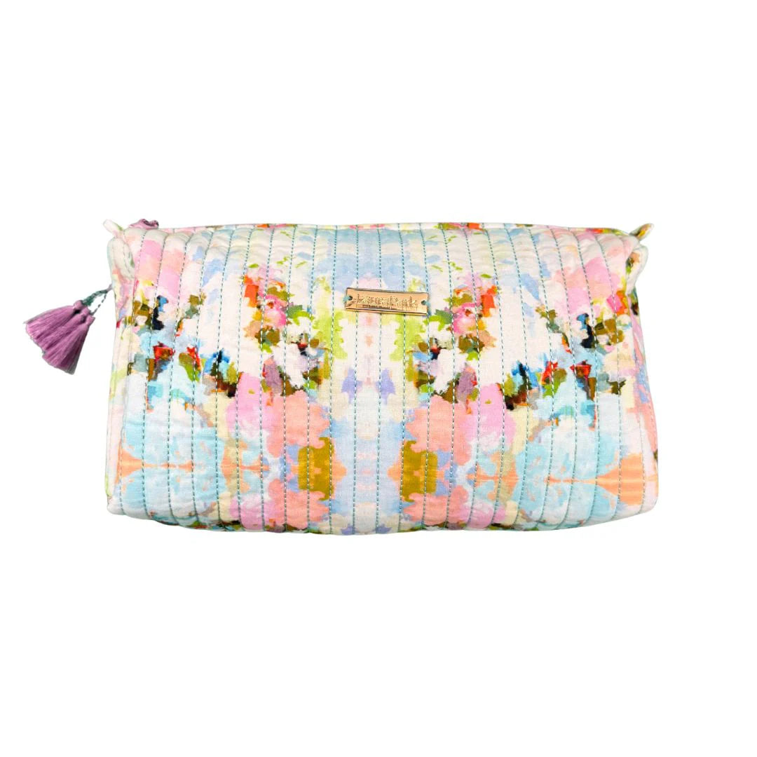 LAURA PARK | Brooks Avenue Signature Large Cosmetic Bag