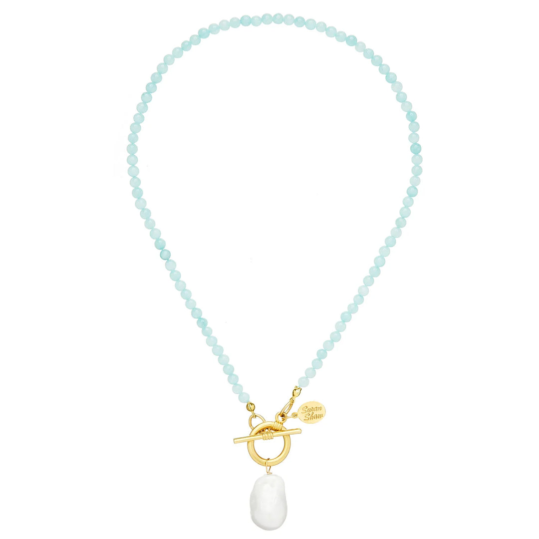 SUSAN SHAW | Katie Necklace •Aqua