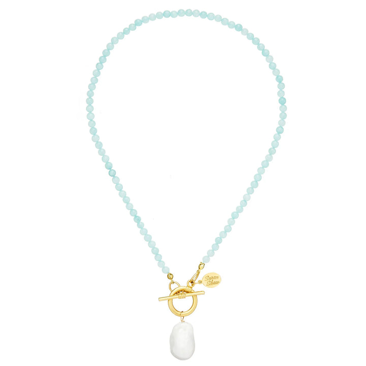 SUSAN SHAW | Katie Necklace •Aqua