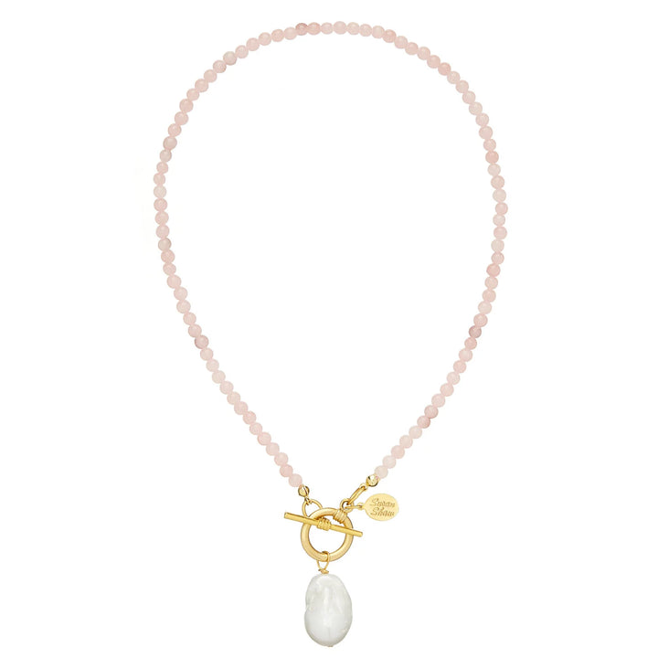 SUSAN SHAW | Katie Necklace • Light Pink