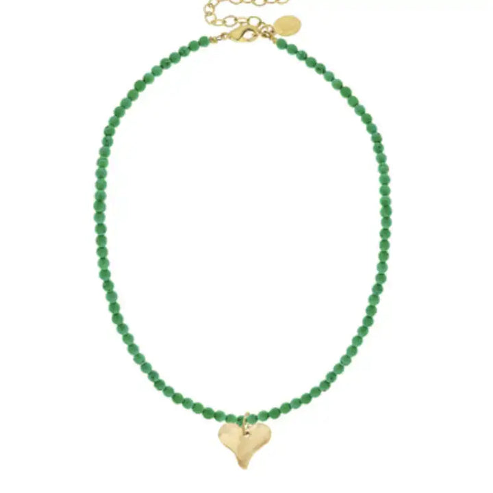 SUSAN SHAW | Alys Heart Necklace