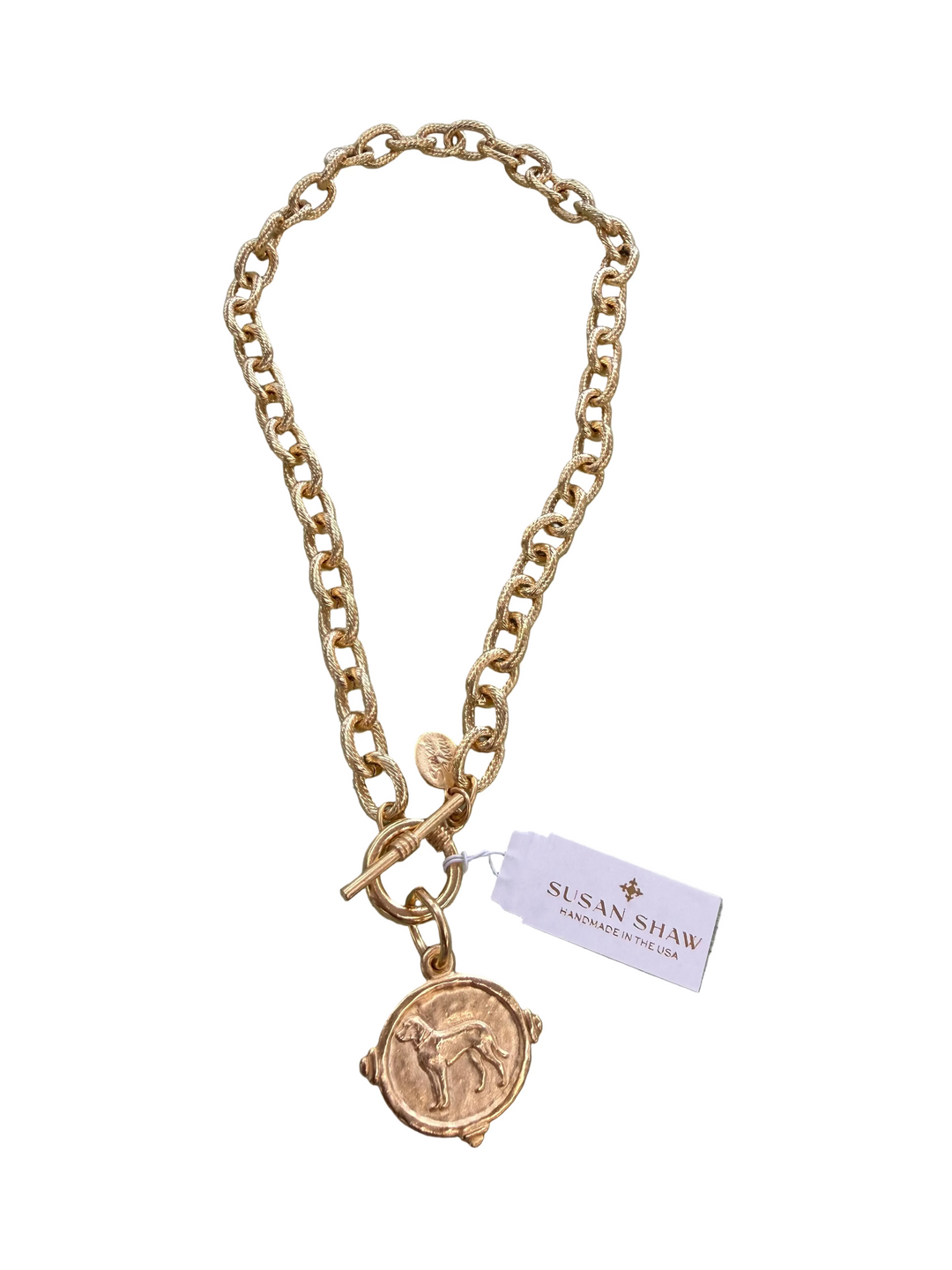Gold Labrador Necklace | SUSAN SHAW