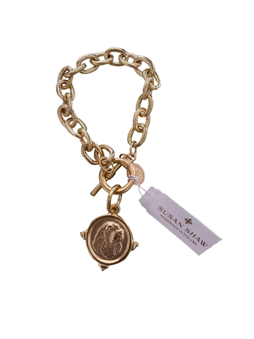 Gold Spaniel Bracelet | SUSAN SHAW